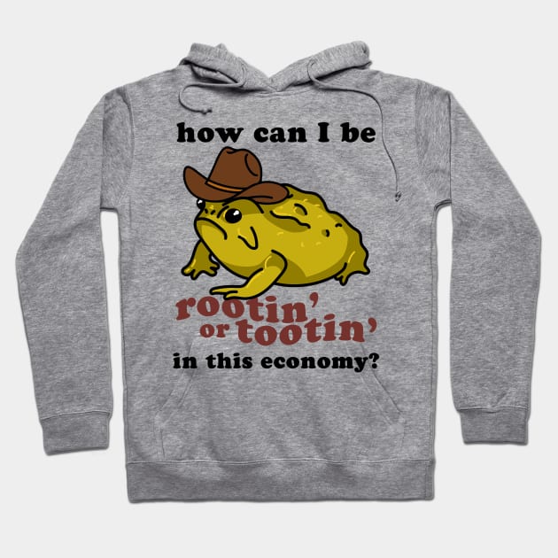 Rootin' Tootin' Toad Hoodie by SBarstow Design